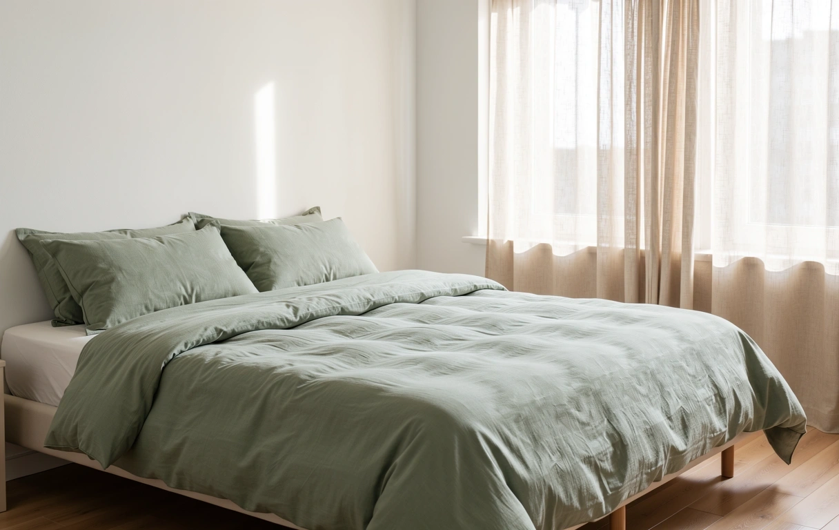 Ruhige Morgenstimmung in einem Hamburger Apartment